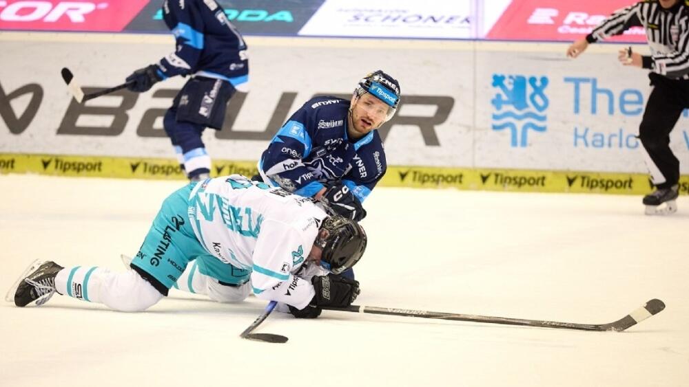 Adam Musil po souboji, foto: www.hcbilitygri.cz